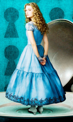 Das Alice In Wonderland Wallpaper 240x400