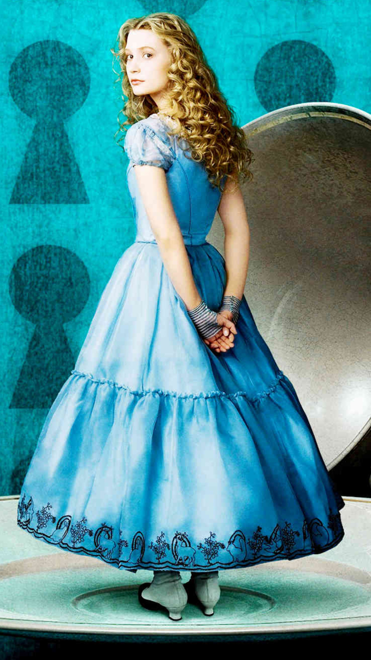 Das Alice In Wonderland Wallpaper 750x1334