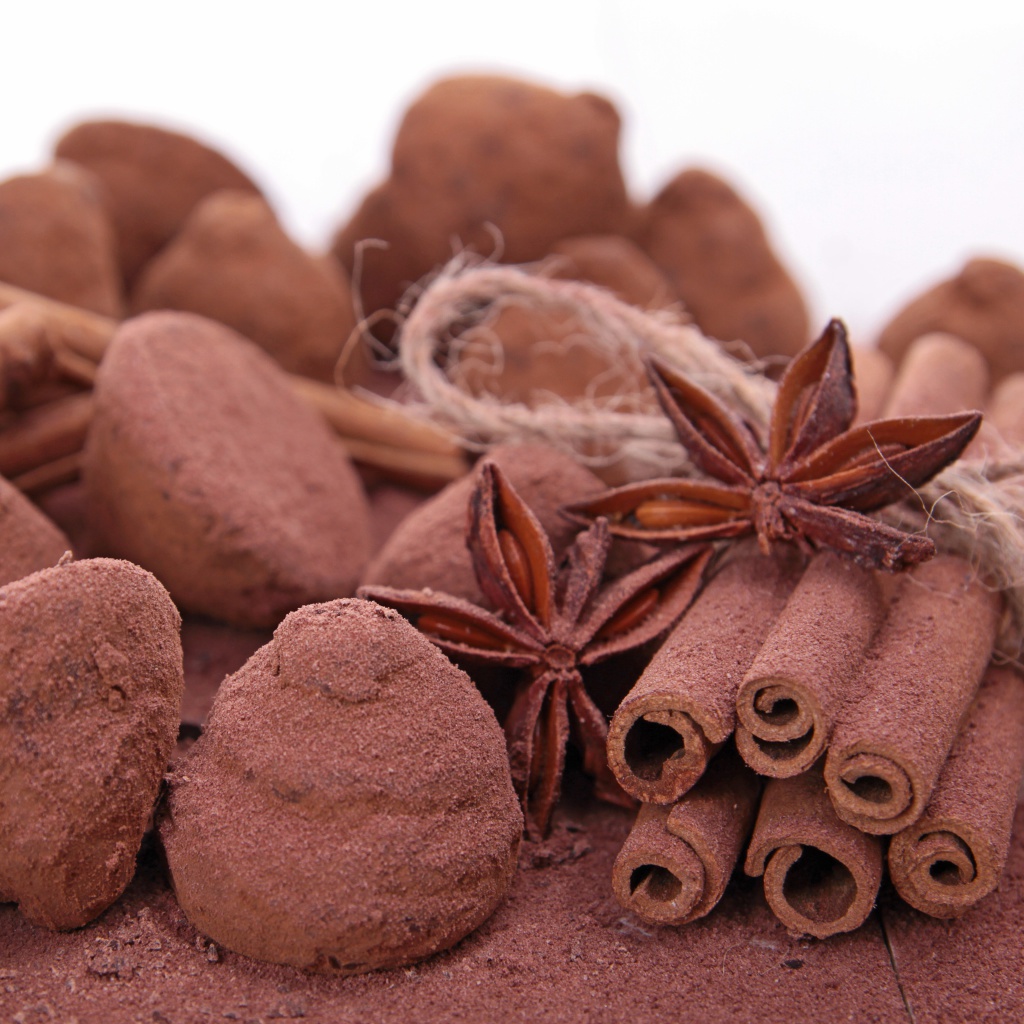 Das Cinnamon Truffles Wallpaper 1024x1024