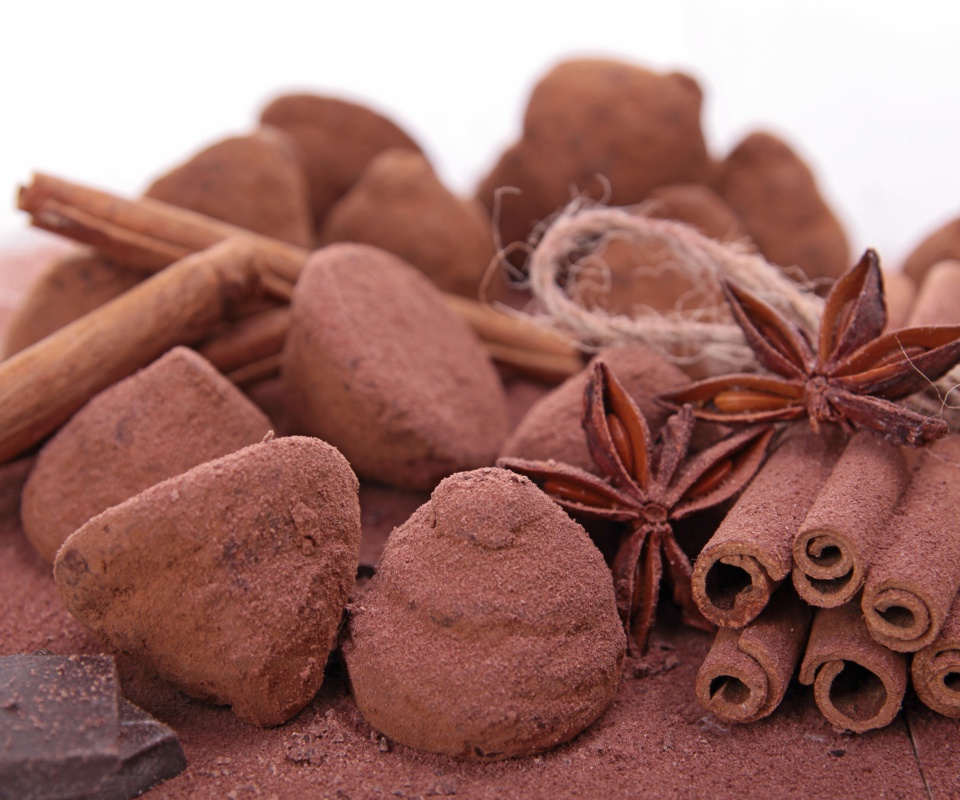 Cinnamon Truffles wallpaper 960x800