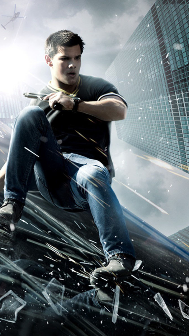 Taylor Lautner Abduction wallpaper 640x1136