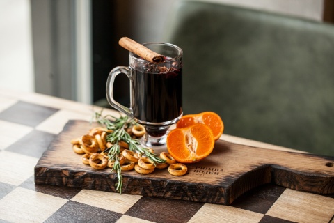 Hot Mulled Wine wallpaper 480x320