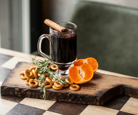 Hot Mulled Wine wallpaper 480x400