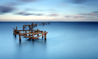 Seascape Wallpaper for Widescreen Desktop PC 1600x900