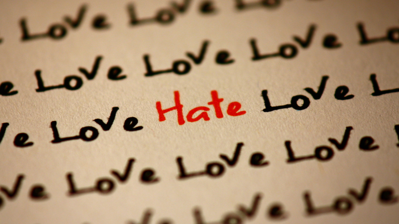 Das Love And Hate Wallpaper 1280x720