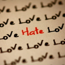 Love And Hate wallpaper 128x128