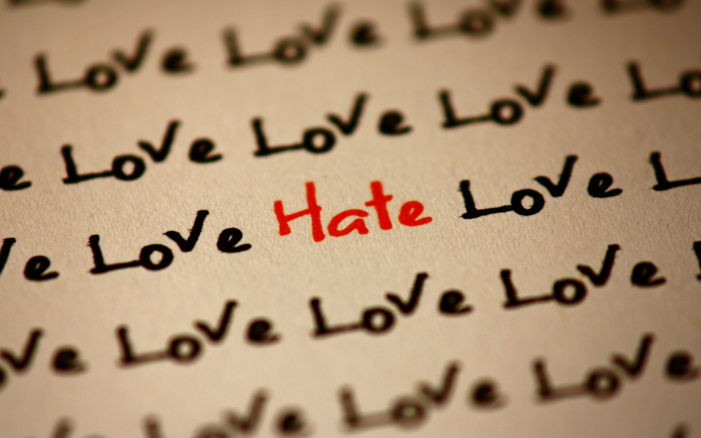 Das Love And Hate Wallpaper 1440x900
