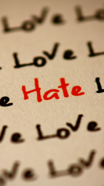 Das Love And Hate Wallpaper 360x640
