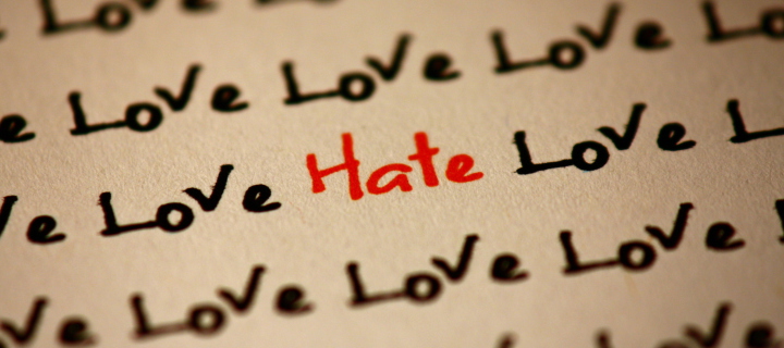 Das Love And Hate Wallpaper 720x320