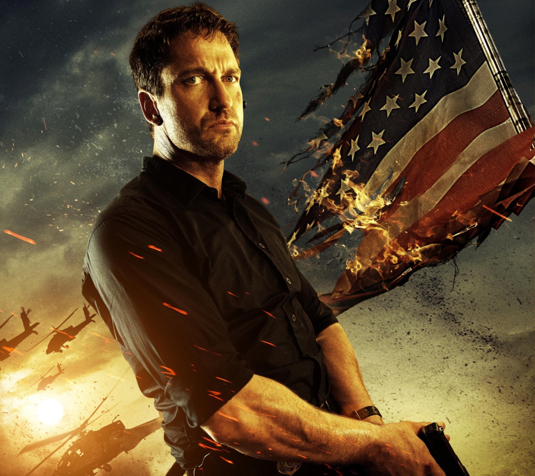 Fondo de pantalla Gerard Butler In Olympus Has Fallen 1080x960