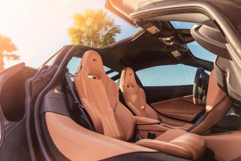 Das Mclaren MSO 720S Coupe Interior Wallpaper 480x320