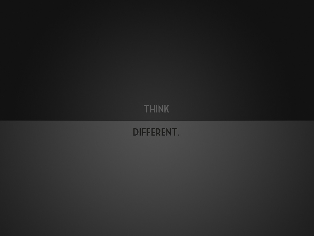 Think Different wallpaper 1024x768