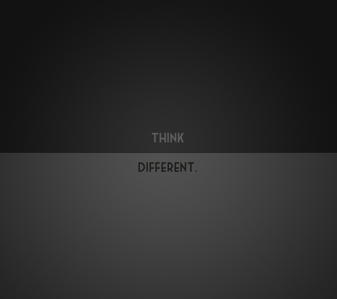 Screenshot №1 pro téma Think Different 1080x960