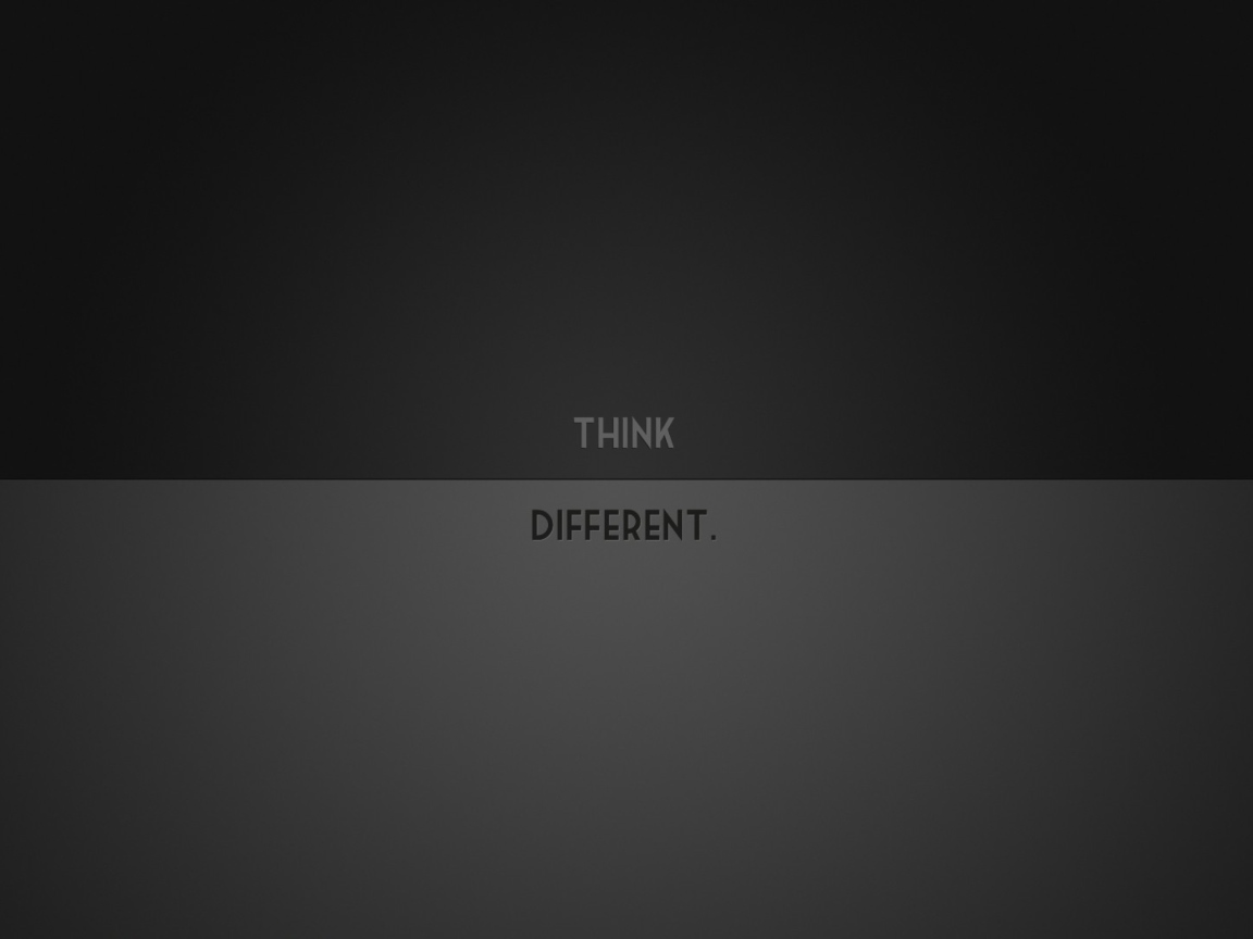 Think Different wallpaper 1152x864