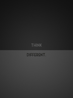 Think Different wallpaper 240x320