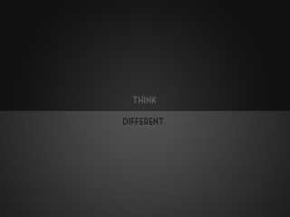 Think Different wallpaper 320x240