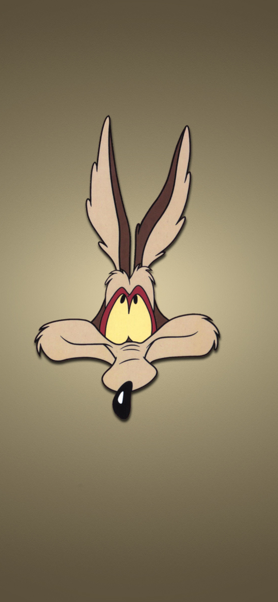Das Looney Tunes Wile E. Coyote Wallpaper 1170x2532
