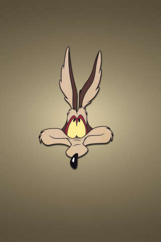 Looney Tunes Wile E. Coyote wallpaper 320x480