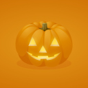 Screenshot №1 pro téma Halloween Pumpkin 128x128