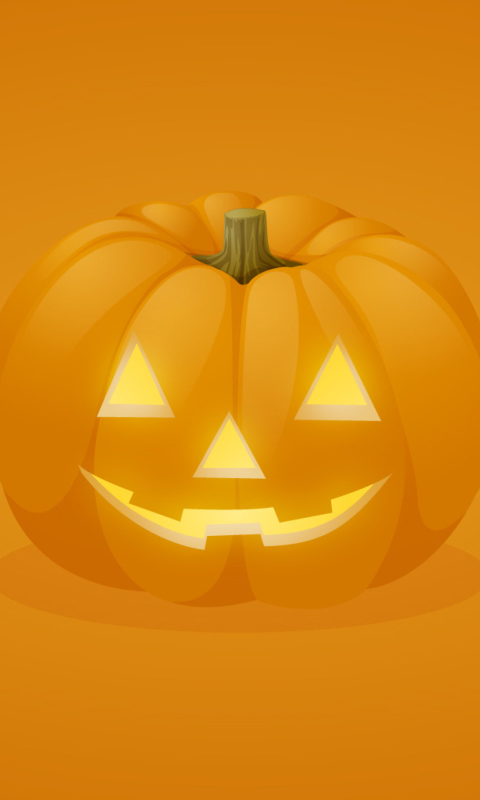 Screenshot №1 pro téma Halloween Pumpkin 480x800