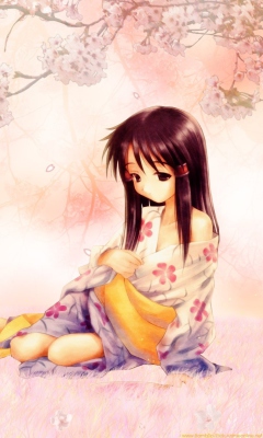 Sakura Girl screenshot #1 240x400