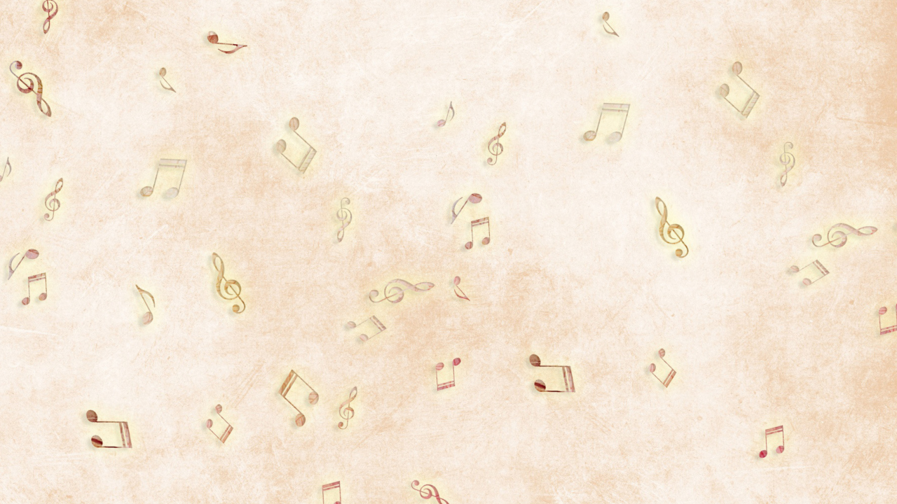 Music Notes wallpaper 1280x720