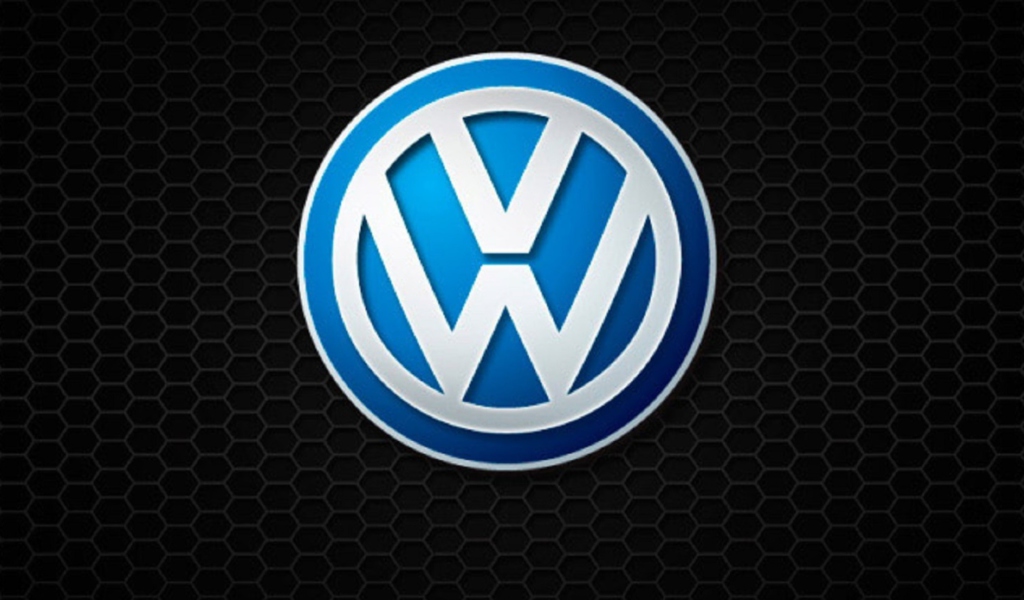 Das Volkswagen_Logo Wallpaper 1024x600