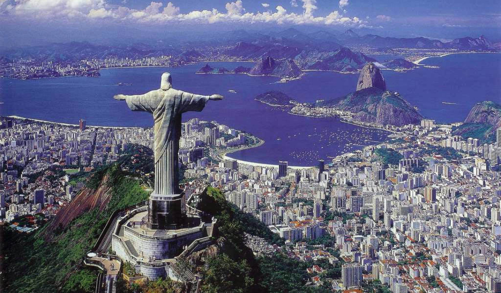 Обои Rio De Janeiro Sightseeing 1024x600