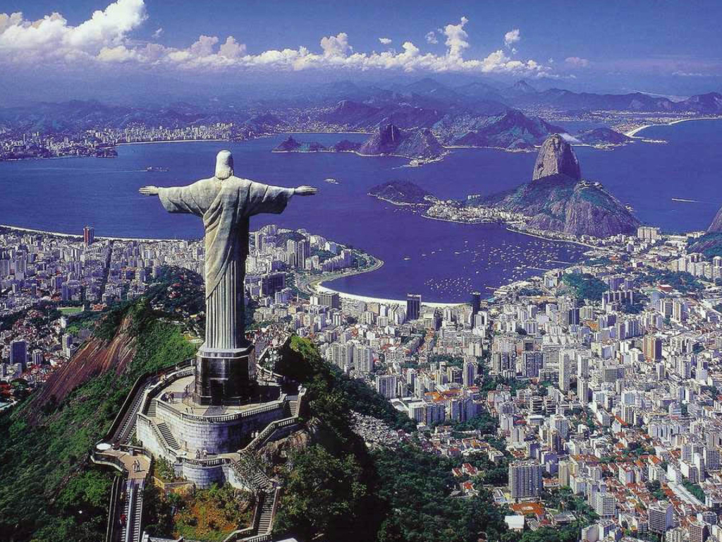 Обои Rio De Janeiro Sightseeing 1024x768
