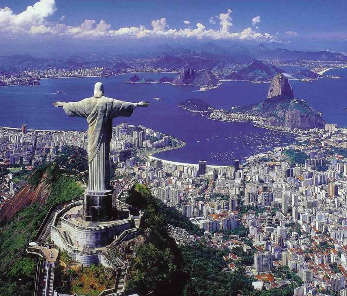 Das Rio De Janeiro Sightseeing Wallpaper 1200x1024