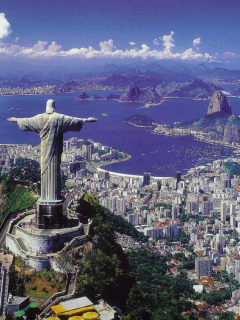 Screenshot №1 pro téma Rio De Janeiro Sightseeing 240x320