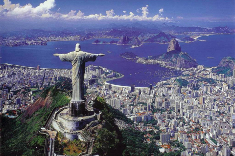 Das Rio De Janeiro Sightseeing Wallpaper 480x320