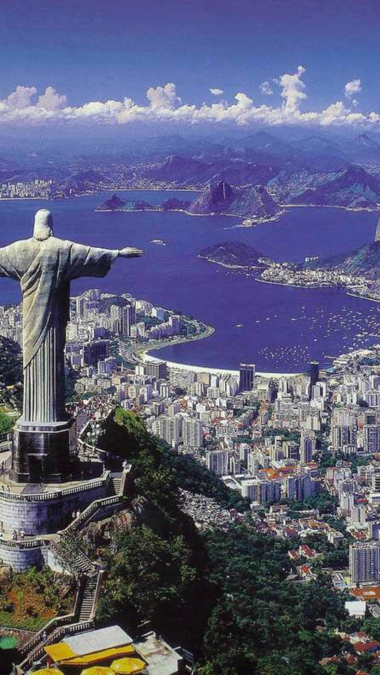 Das Rio De Janeiro Sightseeing Wallpaper 750x1334