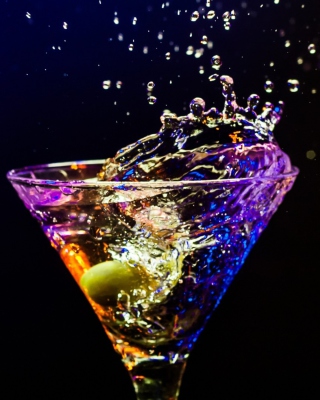 Martini With Olive Wallpaper for 768x1280