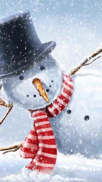 Screenshot №1 pro téma Cool Snowman 360x640