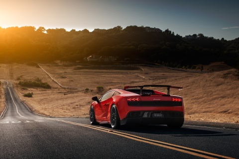 Lamborghini Gallardo LP 570-4 Superleggera screenshot #1 480x320