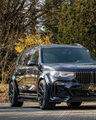 Free BMW X7 Lumma Long Tail Picture for 768x1280