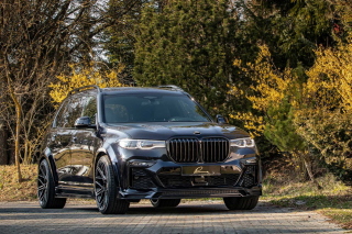 BMW X7 Lumma Long Tail Background for Android, iPhone and iPad