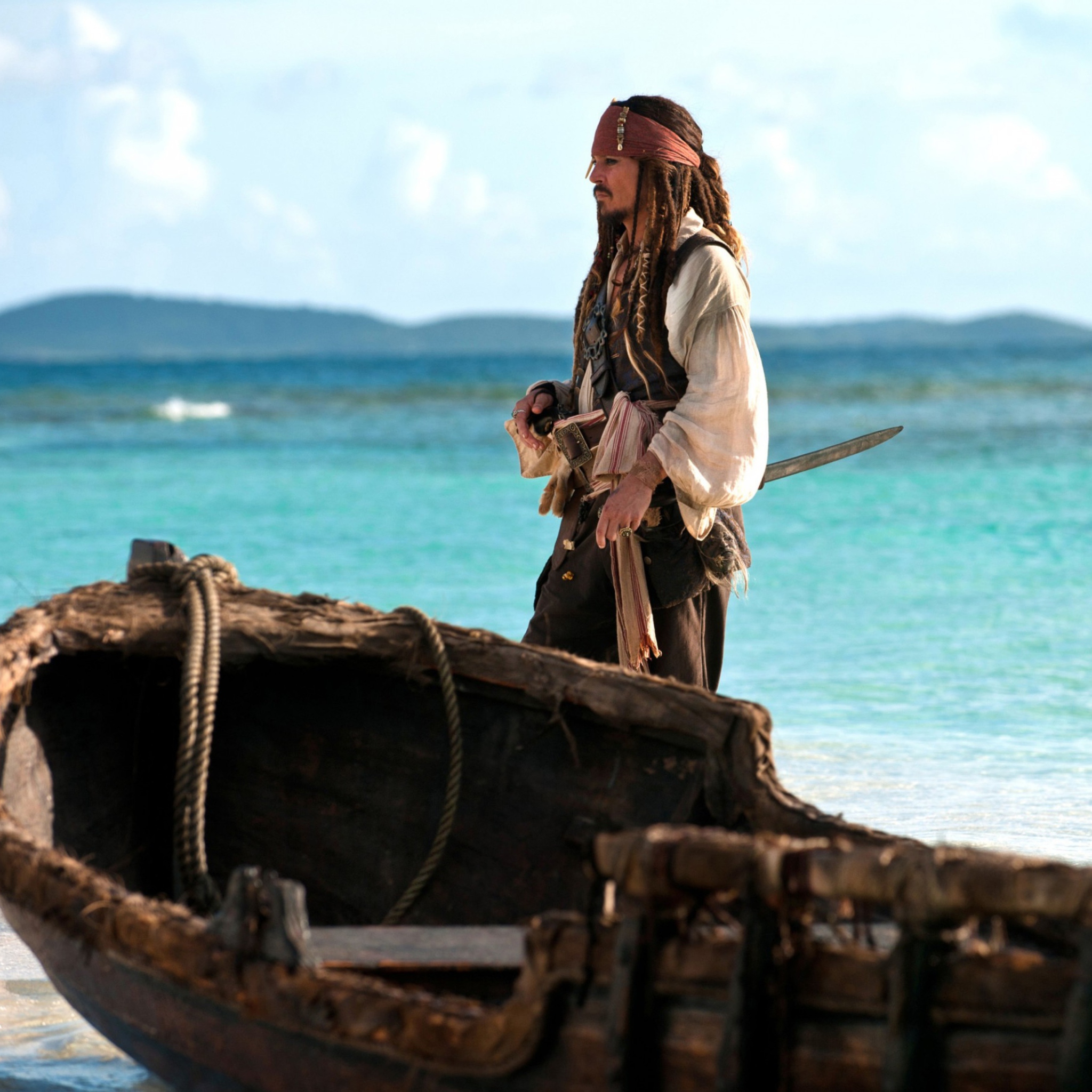 Das Captain Jack Sparrow Wallpaper 2048x2048