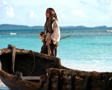 Fondo de pantalla Captain Jack Sparrow 220x176
