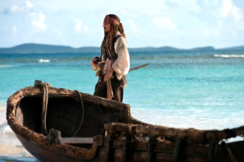 Sfondi Captain Jack Sparrow 480x320