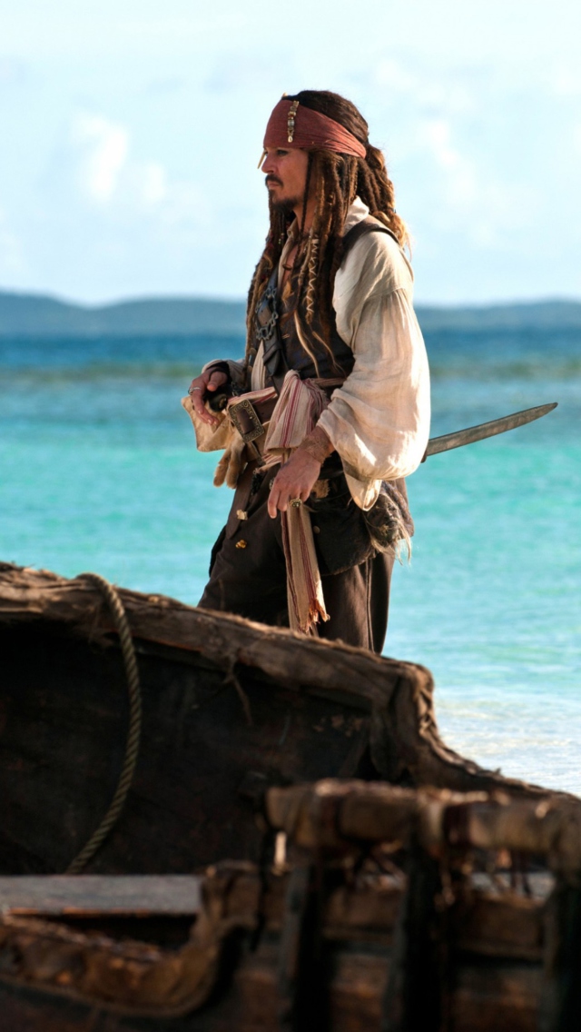 Screenshot №1 pro téma Captain Jack Sparrow 640x1136