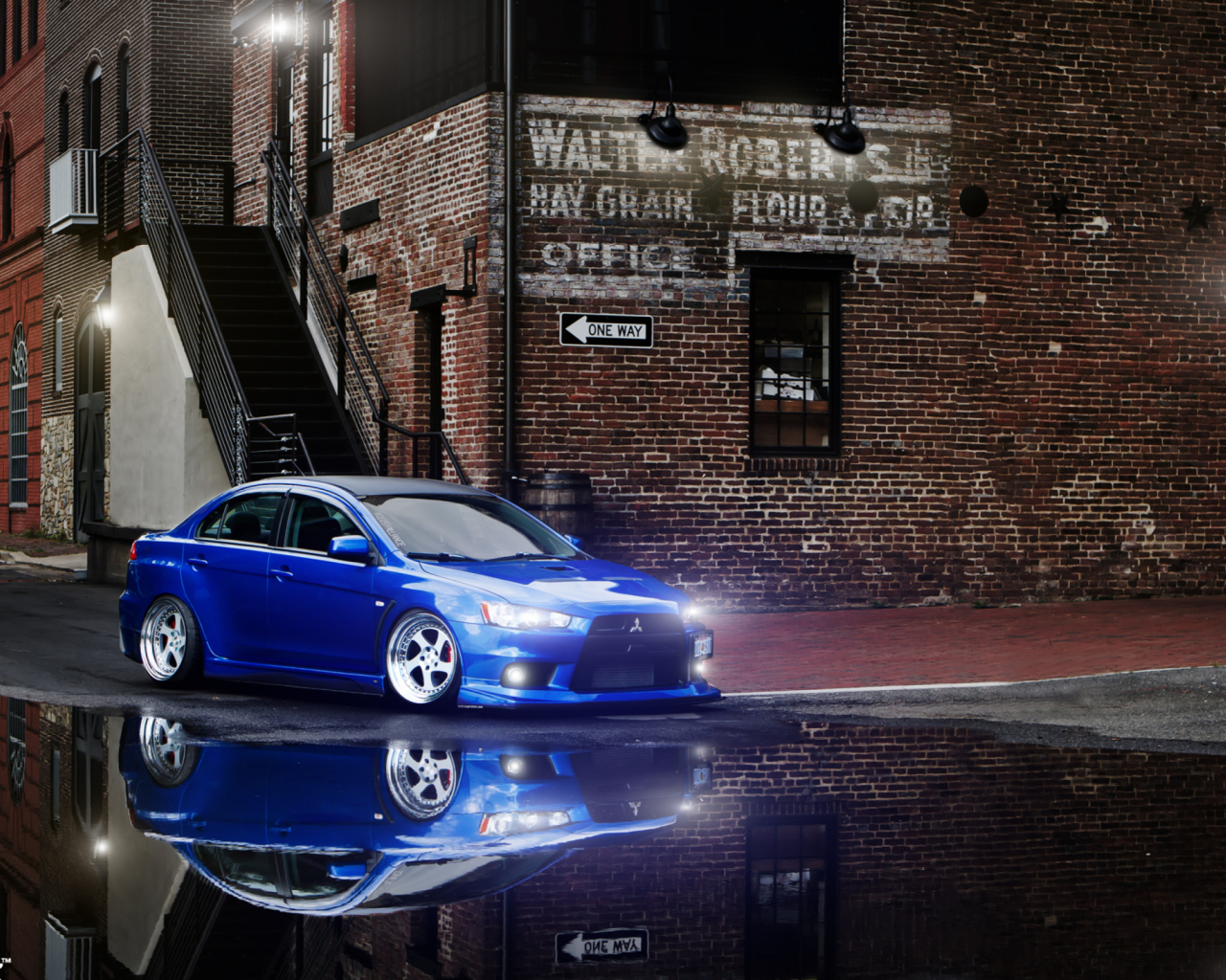 Mitsubishi Lancer Еvo 10 screenshot #1 1280x1024