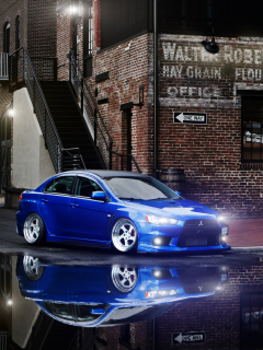 Mitsubishi Lancer Еvo 10 screenshot #1 240x320