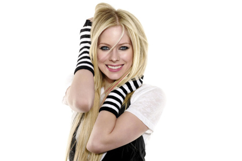 Fondo de pantalla Avril Lavigne Poster 480x320