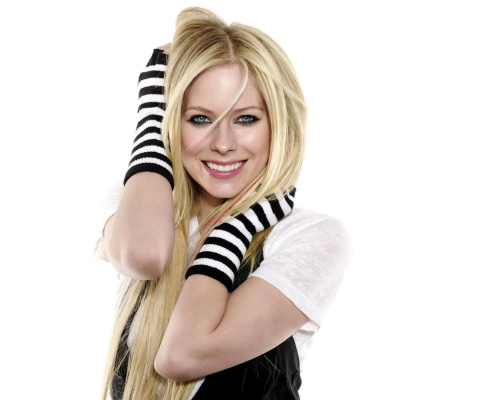 Das Avril Lavigne Poster Wallpaper 480x400