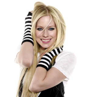 Kostenloses Avril Lavigne Poster Wallpaper für Nokia 8800