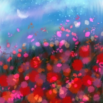 Flower Abstract Painting screenshot #1 208x208