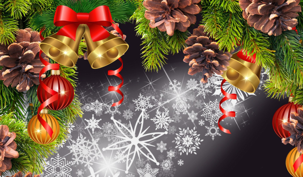 Das Ways to Decorate Your Christmas Tree Wallpaper 1024x600
