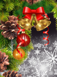Ways to Decorate Your Christmas Tree wallpaper 240x320